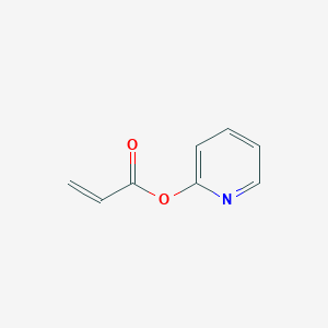 molecular formula C8H7NO2 B065579 Pyridin-2-yl prop-2-enoate CAS No. 174620-97-4