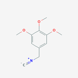 molecular formula C11H13NO3 B065640 3,4,5-Trimethoxybenzylisocyanide CAS No. 165459-74-5
