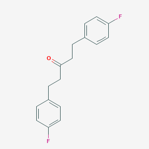 molecular formula C17H16F2O B065675 1,5-Bis(4-fluorophenyl)pentan-3-one CAS No. 174485-41-7