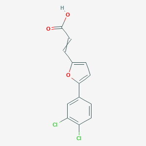 (2e)-3-[5-(3,4-Dichlorophenyl)-2-furyl]acrylic acid