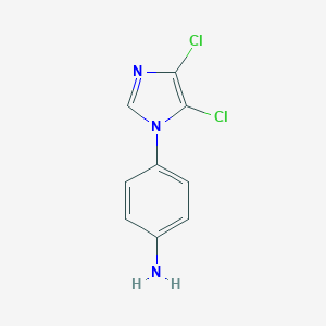 4-(4,5-Dichloro-1h-imidazol-1-yl)aniline