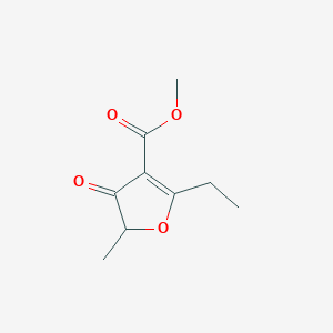 Methyl 2-Ethyl-5-Methyl-4-Oxo-4,5-Dihydrofuran-3-Carboxylate