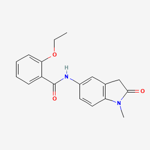 2-ethoxy-N-(1-methyl-2-oxo-2,3-dihydro-1H-indol-5-yl)benzamide