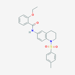 2-ethoxy-N-[1-(4-methylbenzenesulfonyl)-1,2,3,4-tetrahydroquinolin-6-yl]benzamide