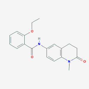 2-ethoxy-N-(1-methyl-2-oxo-1,2,3,4-tetrahydroquinolin-6-yl)benzamide