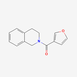 2-(furan-3-carbonyl)-1,2,3,4-tetrahydroisoquinoline
