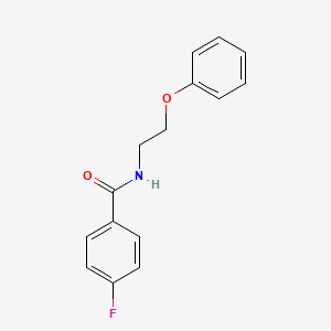 4-fluoro-N-(2-phenoxyethyl)benzamide
