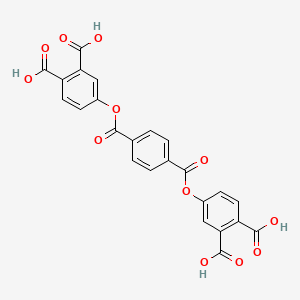 4-{4-[(3,4-dicarboxyphenoxy)carbonyl]benzoyloxy}benzene-1,2-dicarboxylic acid