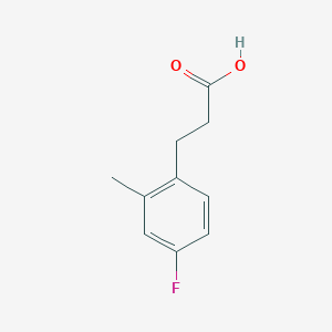 3-(4-Fluoro-2-methylphenyl)propanoic acid