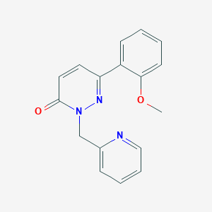 6-(2-methoxyphenyl)-2-(pyridin-2-ylmethyl)pyridazin-3(2H)-one