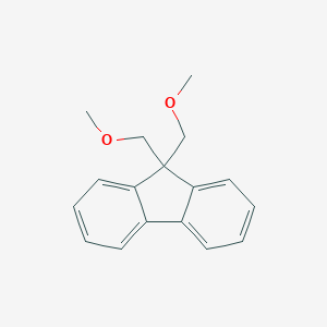 molecular formula C17H18O2 B065785 9,9-Bis(methoxymethyl)-9H-fluorene CAS No. 182121-12-6
