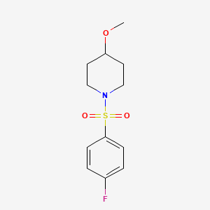 1-(4-fluorobenzenesulfonyl)-4-methoxypiperidine