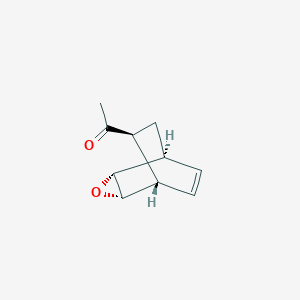 Ethanone, 1-(3-oxatricyclo[3.2.2.02,4]non-8-en-6-yl)-, (1alpha,2beta,4beta,5alpha,6alpha)-(9CI)