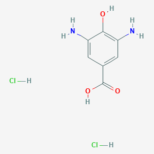 3,5-Diamino-4-hydroxybenzoic acid dihydrochloride