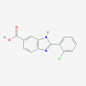 2-(2-Chlorophenyl)-1H-benzimidazole-5-carboxylic acid