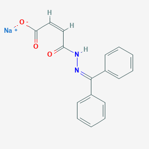 Sodium salt of maleic acid diphenylmethylene hydrazide