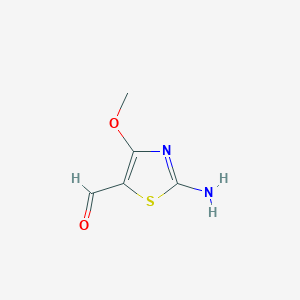 2-Amino-4-methoxy-1,3-thiazole-5-carbaldehyde