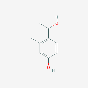 4-(1-Hydroxyethyl)-3-methylphenol