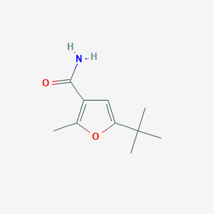 5-(Tert-butyl)-2-methyl-3-furamide