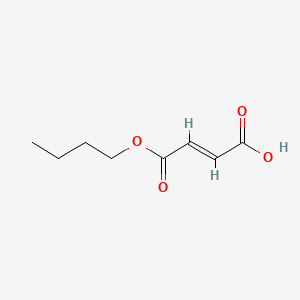 molecular formula C8H12O4 B6588132 Monobutyl fumarate CAS No. 68186-71-0