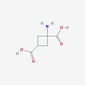 molecular formula C6H9NO4 B065889 trans-ACBD CAS No. 164225-42-7