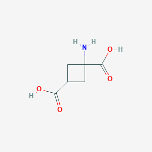 1-Aminocyclobutane-1,3-dicarboxylic acid