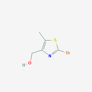 molecular formula C5H6BrNOS B6589554 (2-Bromo-5-methylthiazol-4-yl)methanol CAS No. 1187836-86-7