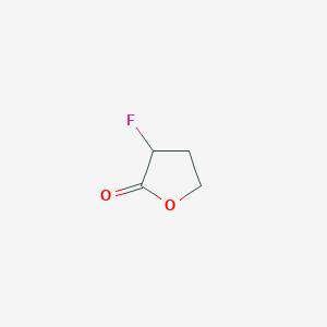 molecular formula C4H5FO2 B6589735 3-fluorodihydrofuran-2(3H)-one CAS No. 3885-31-2