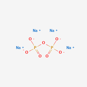 molecular formula Na4P2O7<br>Na4O7P2 B6590266 Sodium pyrophosphate CAS No. 1004291-85-3