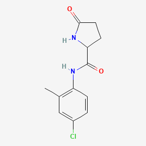 N-(4-chloro-2-methylphenyl)-5-oxoprolinamide