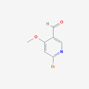 6-Bromo-4-methoxynicotinaldehyde