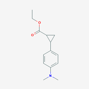 Ethyl 2-(4-(dimethylamino)phenyl)cyclopropane-1-carboxylate