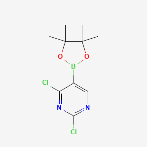2,4-Dichloro-5-(4,4,5,5-tetramethyl-1,3,2-dioxaborolan-2-YL)pyrimidine
