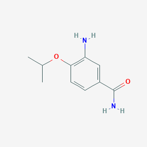 3-Amino-4-isopropoxybenzamide