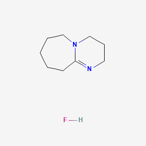molecular formula C9H17FN2 B6590704 Dbo-HF CAS No. 117523-26-9