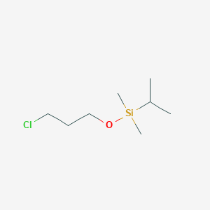 molecular formula C8H19ClOSi B6590765 (3-chloropropoxy)(isopropyl)dimethylsilane CAS No. 1191036-21-1