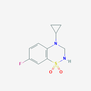 molecular formula C10H11FN2O2S B6590808 BPAM344 