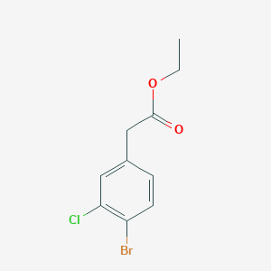 Ethyl 4-bromo-3-chlorophenylacetate