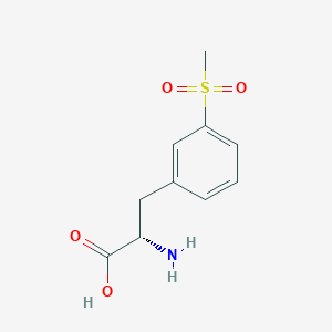 (S)-2-Amino-3-(3-(methylsulfonyl)phenyl)propanoic acid