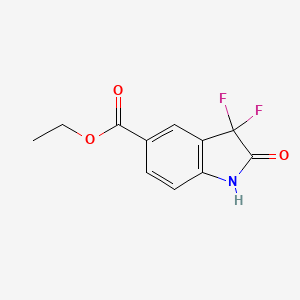 Ethyl 3,3-difluoro-2-oxoindoline-5-carboxylate