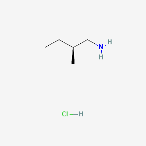 molecular formula C5H14ClN B6591178 (S)-2-Methylbutan-1-amine hydrochloride CAS No. 129539-82-8