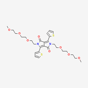 2,5-Bis[2-[2-(2-methoxyethoxy)ethoxy]ethyl]-1,4-dithiophen-2-ylpyrrolo[3,4-c]pyrrole-3,6-dione