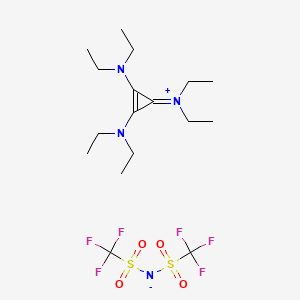 1,2,3-Tris(diethylamino)cyclopropenylium bis(trifluoromethanesulfonyl)imide