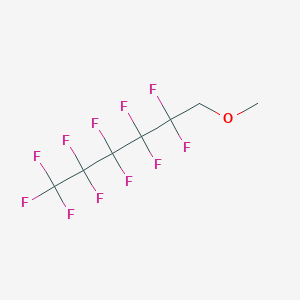 molecular formula C7H5F11O B6591439 Methyl 1H,1H-perfluorohexyl ether CAS No. 1391033-26-3