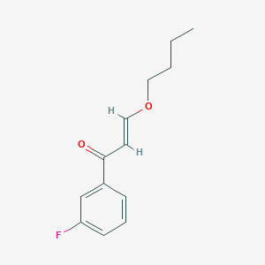 B6591542 (E)-3-butoxy-1-(3-fluorophenyl)prop-2-en-1-one CAS No. 1404196-17-3