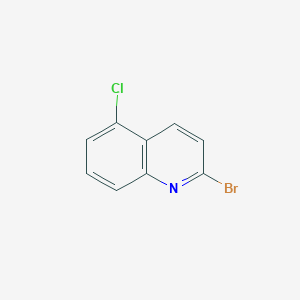 molecular formula C9H5BrClN B6591574 2-Bromo-5-chloroquinoline CAS No. 1420792-54-6