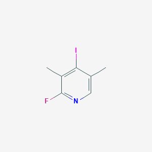 molecular formula C7H7FIN B6591602 2-Fluoro-4-iodo-3,5-dimethylpyridine CAS No. 1429510-62-2