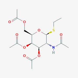 molecular formula C16H25NO8S B6591631 Ethyl2-Acetamido-3,4,6-tri-O-acetyl-2-deoxy-1-thio-beta-D-galactopyranoside CAS No. 144218-98-4