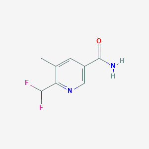 6-(Difluoromethyl)-5-methylnicotinamide