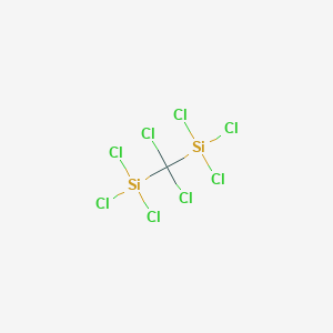 molecular formula CCl8Si2 B6591962 Dichlorobis(trichlorosilyl)methane CAS No. 18157-09-0